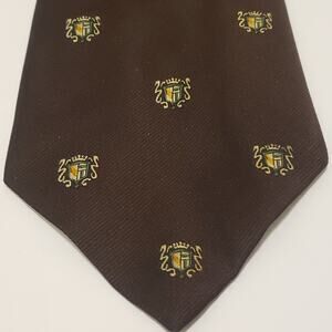 Arc de Triomph Brand Vintage Men's Brown Spot Tie 3x54 #32R.